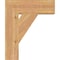 Ekena Millwork Traditional Block Smooth Bracket, Western Red Cedar, 5 1/2"W x 20"D x 24"H BKT06X20X24TRA05SWR - alternate 4